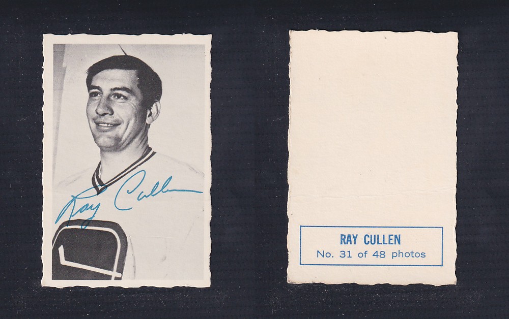 1970-71 O-PEE-CHEE DECKLE EDGE #31 R. CULLEN photo