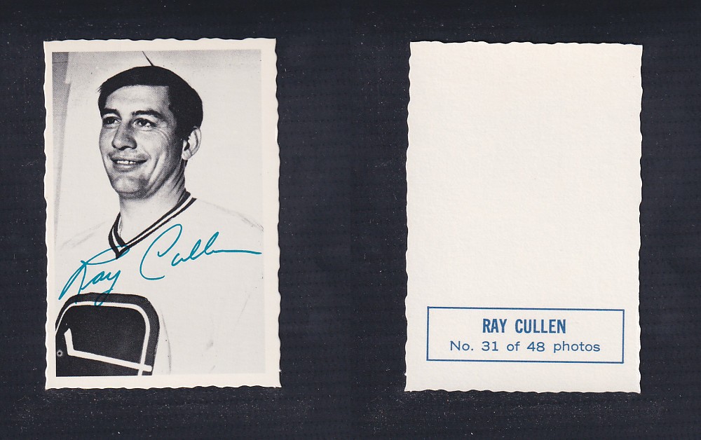 1970-71 O-PEE-CHEE DECKLE EDGE #31 R. CULLEN photo