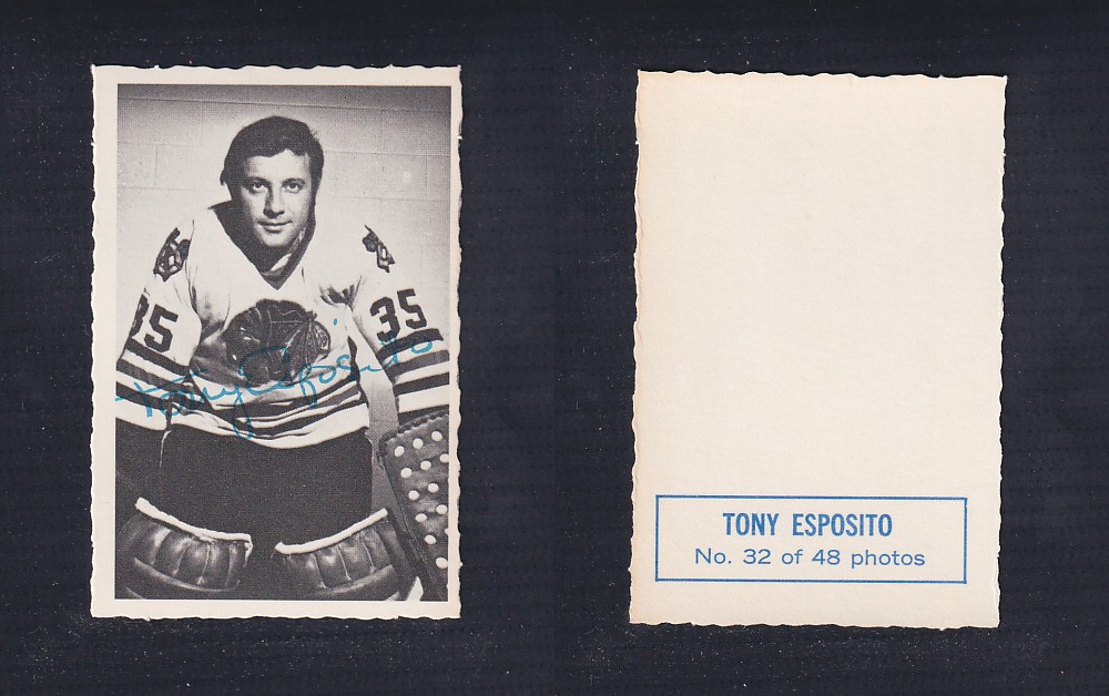 1970-71 O-PEE-CHEE DECKLE EDGE #32 T. ESPOSITO photo