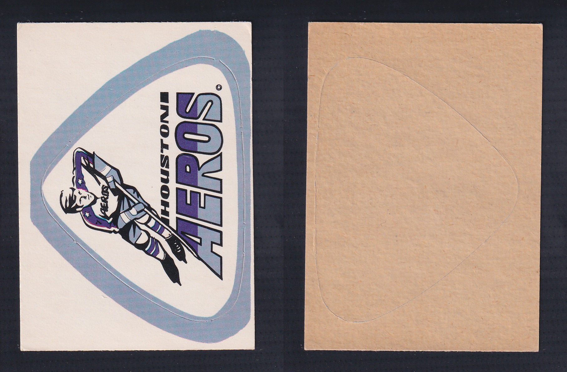 1972-73 O-PEE-CHEE TEAM  EMBLEM HOUSTON AEROS photo